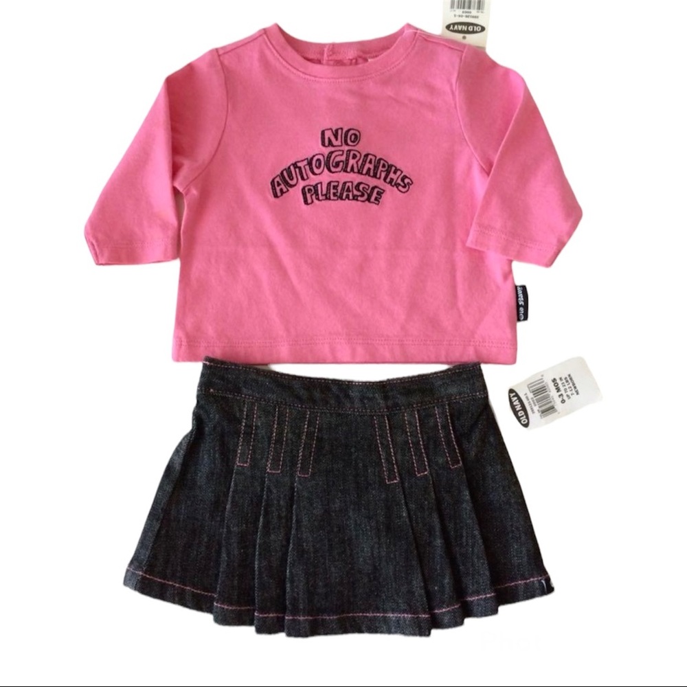 0-3 Month skirt + top